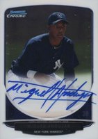 2013 Bowman Chrome Prospect Autograph #BCAMAJ Miguel Andujar Baseball Card
