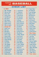 1956 Topps #c1/3 Checklist 1/3 Baseball Card