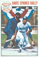 1964 Topps #137 World Series Game 2 Davis Sparks Rally Baseball Card