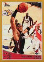2009 Topps #143 Dwyane Wade Gold Basketball Card