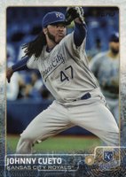 2015 Topps Update #US304 Johnny Cueto Baseball Card