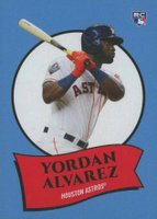 2019 Topps 582 Montgomery Set 3 #1 Yordan Alvarez Baseball Card