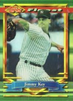 1994 Finest #299 Jimmy Key Refractor Baseball Card