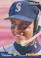 1995 Collector's Choice #5 Alex Rodriguez Baseball Card