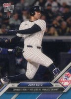 2024 Topps Now #44 Juan Soto Blue Baseball Card