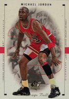 1998 SP Authentic #3 Michael Jordan Basketball Card