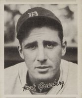 1936 Goudey # Hank Greenberg Baseball Card