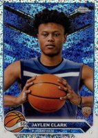 2023 Topps Chrome #49 Jaylen Clark Speckle Refractor Basketball Card