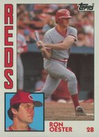 1984 Topps #526 Ron Oester Baseball Card