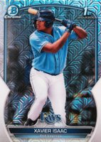 2023 Bowman Mega Box Chrome #145 Xavier Isaac Baseball Card
