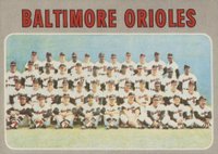 1970 O-Pee-Chee #387 Orioles Team Baseball Card