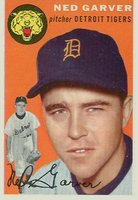 1954 Topps #44 Ned Garver Baseball Card