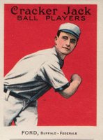 1915 Cracker Jack #83 Russ Ford Baseball Card