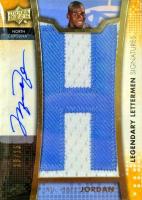 2014 Upper Deck Lettermen Legendary Letterman Autographs #LL-JO Michael Jordan H Basketball Card