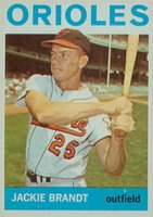 1964 Topps #399 Jackie Brandt Baseball Card