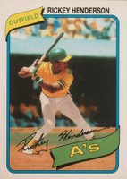 2016 Topps Berger's Best #BB-29 Rickey Henderson Baseball Card