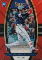 2018 Panini Chronicles Select  #21 Ozzie Albies Red Baseball Card