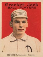 1915 Cracker Jack #19 Chief Bender Baseball Card