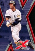 2009 Upper Deck X #62 Derek Jeter Die-Cut Baseball Card