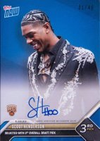 2023 Topps Now Draft #D3C Scoot Henderson Autograph-Blue Basketball Card