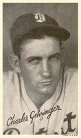 1936 Goudey Premiums-Type 1-Wide Pen # Charles Gehringer Portrait Baseball Card