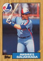 1987 Topps Tiffany #272 Andres Galarraga Baseball Card