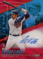 2021 Bowman's Best of 2021 Autographs #B21AKF Alex Kirilloff Red Refractor Baseball Card