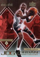 1999 Upper Deck Black Diamond Jordan Gallery #DG1 Michael Jordan Basketball Card