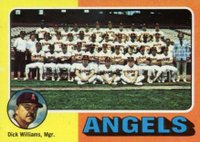1975 Topps #236 California Angels Team Baseball Card