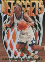 1996 Skybox E-X2000 Net Assets #5 Anfernee Hardaway Basketball Card
