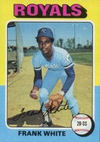 1975 Topps #569 Frank White Baseball Card
