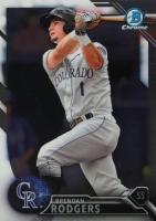 2016 Bowman Draft  #BDC150 Brendan Rodgers Chrome Baseball Card