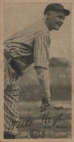 1923 Strip Card # Waite Hoyt Hand Cut Baseball Card