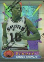 1994 Finest #134 Dennis Rodman Refractor Basketball Card