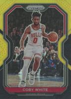 2020 Panini Prizm #3 Coby White Black Gold Prizm Basketball Card