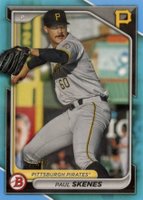 2024 Bowman Paper Prospects #BP125 Paul Skenes Sky Blue Baseball Card