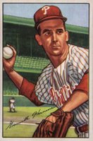 1952 Bowman #35 Granny Hamner Baseball Card