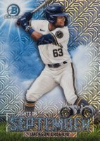 2023 Bowman Mega Box Chrome Sights on September #SOS11 Jackson Chourio Baseball Card