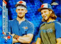 2020 Topps Chrome Sapphire Edition #61 Bo Bichette/Cavan Biggio Baseball Card