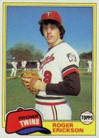 1981 Topps #434 Roger Erickson Baseball Card