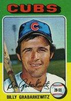 1975 Topps Mini #233 Billy Grabarkewitz Baseball Card