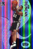 1999 Skybox E-X  #17 Tim Duncan Basketball Card