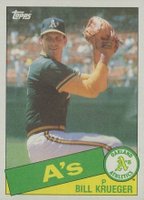 1985 Topps #528 Bill Krueger Baseball Card