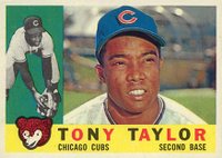 1960 Topps #294 Tony Taylor Baseball Card
