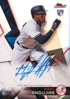 2018 Finest Autographs #FA-MA Miguel Andujar Baseball Card