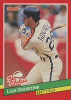 1991 Donruss Rookies #17 Luis Gonzalez Baseball Card