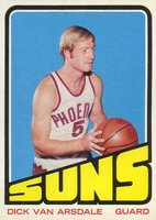 1972 Topps #95 Dick Van Arsdale Basketball Card