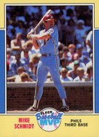 1988 Fleer MVP #31 Mike Schmidt Baseball Card