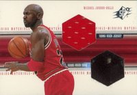 1999 SPx Winning Materials #WM1 Michael Jordan Basketball Card