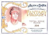 2018 Topps Allen & Ginter Fantasy Goldmine #FG-11 Roberto Clemente Baseball Card